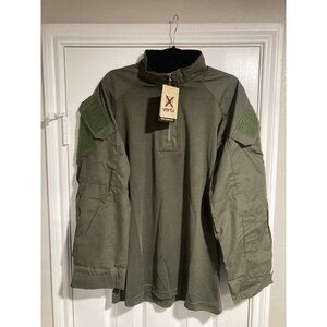 Vertx Recon Combat Long Sleeve Shirt Large-OD Green- NWT